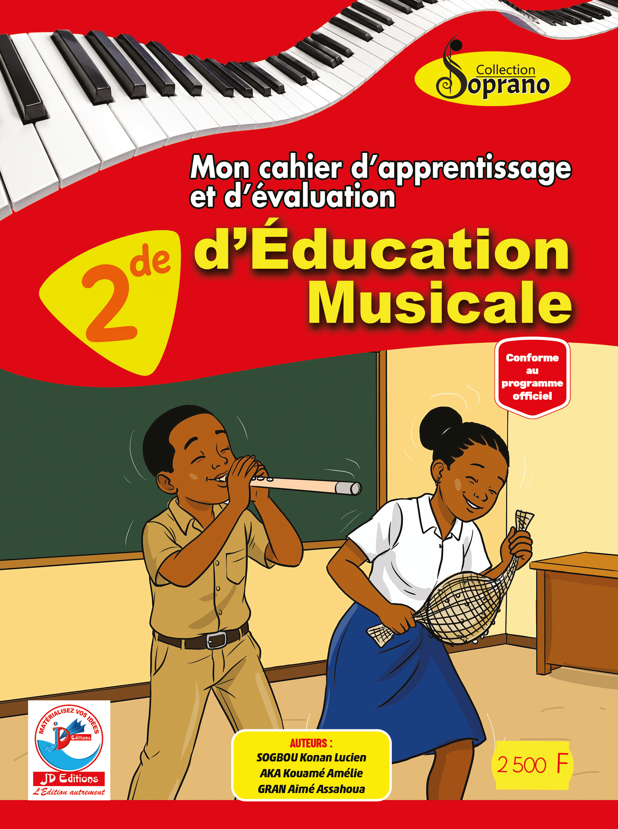 Mon cahier d’apprentissage et d’évaluation d’Éducation Musicale – 2de