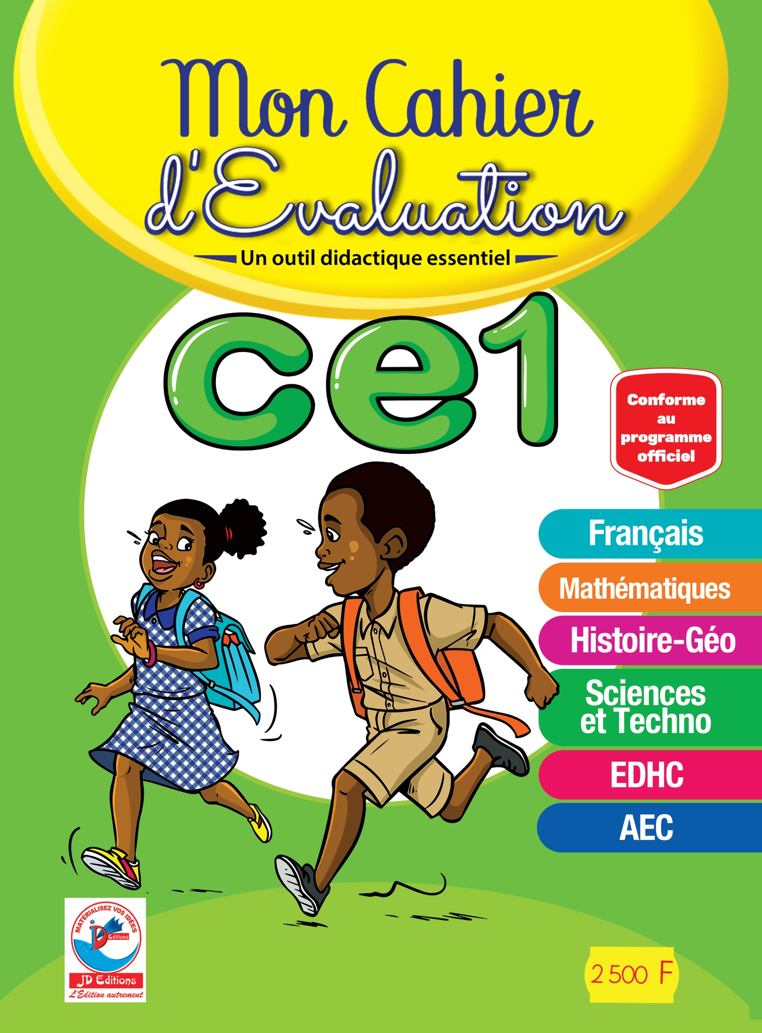 MON CAHIER D EVALUATION CE1