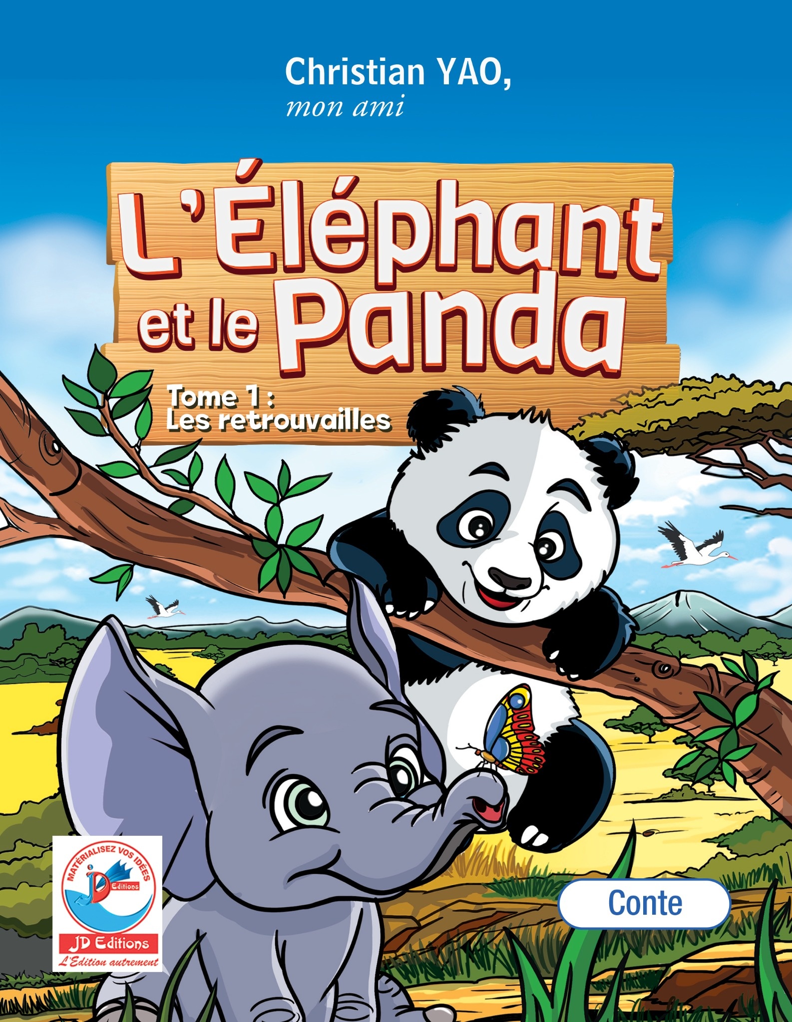 L ELEPHANT ET LE PANDA