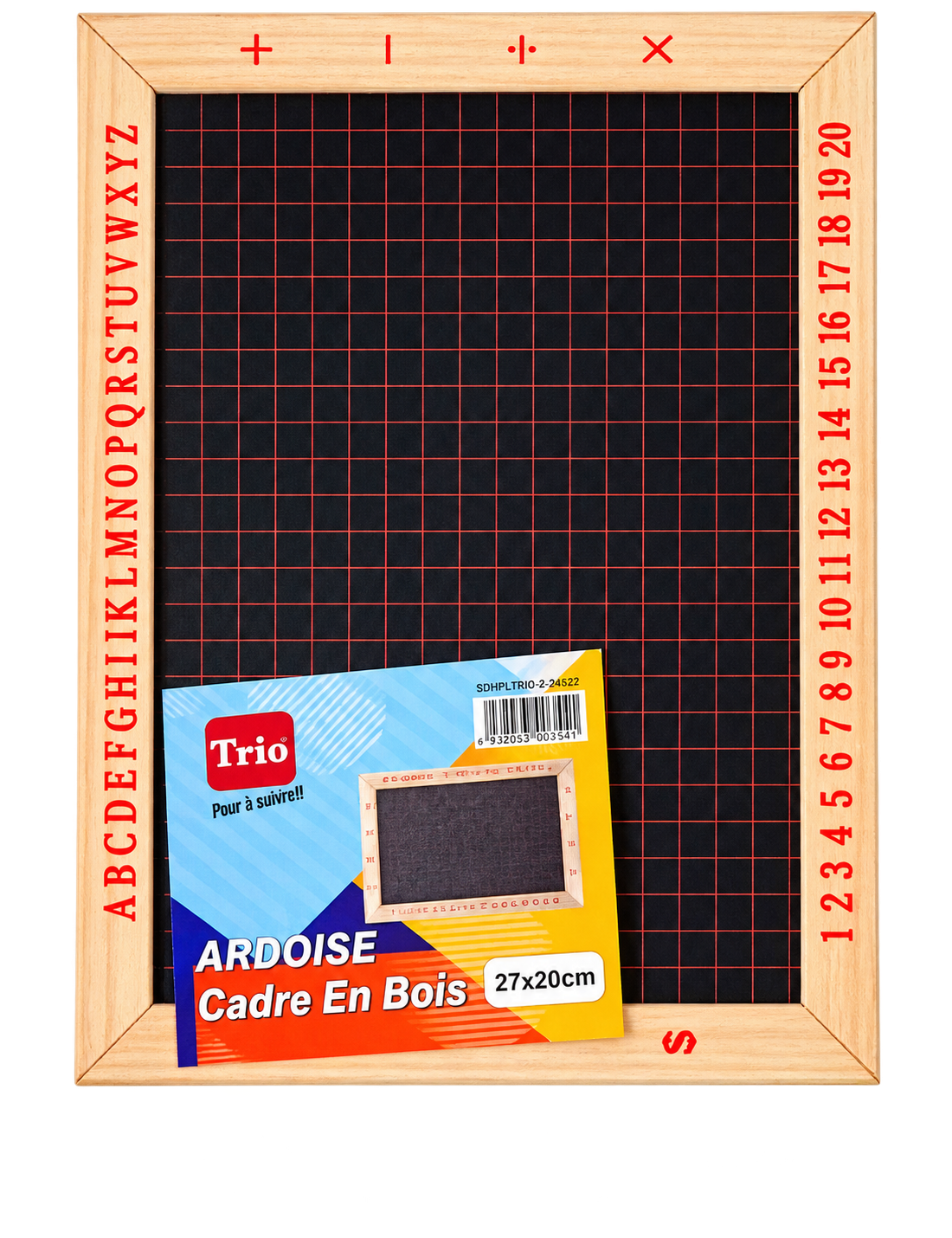 ARDOISE CADRE EN BOIS J1293